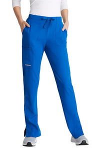 Skechers™ Vitality by Barco Charge 4 Pocket Mid-Rise Tapered Leg Scrub Pant - New Royal