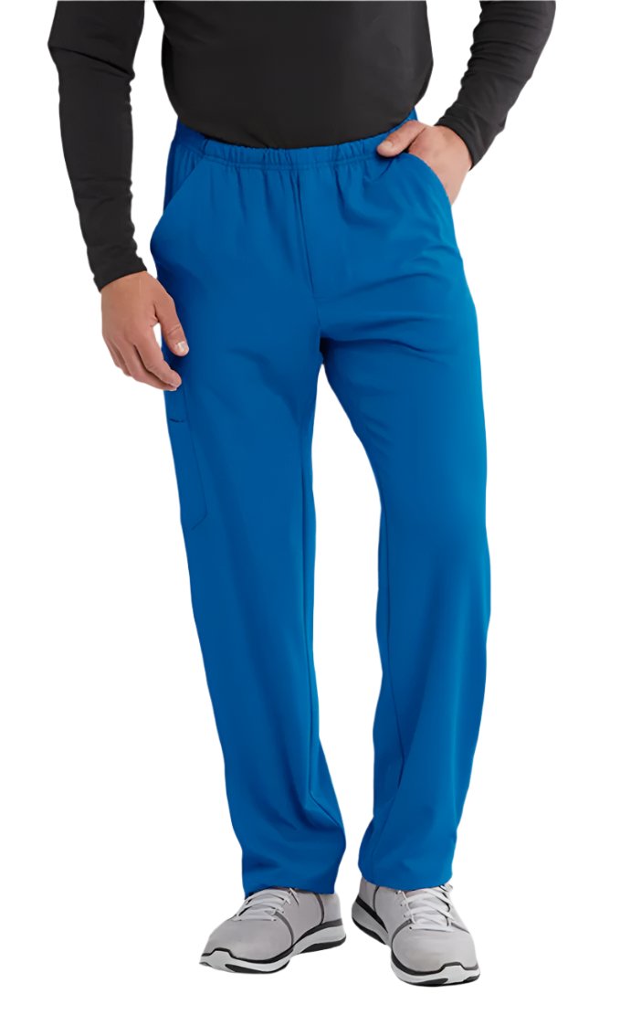 SKECHERS™ by barco Structure 4-Pockets Zip-Fly Scrub Pant-New Royal