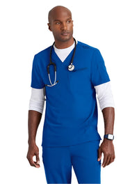 Barco Unify™ by Barco RALLY 3-POCKET V-NECK SCRUB TOP - New Royal