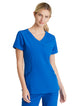 Skechers™ Vitality by Barco Charge 3-Pocket Crossover Scrub Top - New Royal