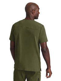 Barco Unify™ by Barco RALLY 3-POCKET V-NECK SCRUB TOP - Olive