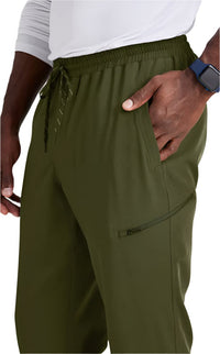 Barco Unify™ by Barco RALLY 6-POCKET JOGGER SCRUB PANT-Olive