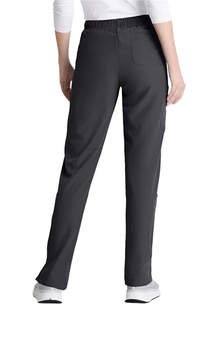 Skechers™ Vitality by Barco Charge 4 Pocket Mid-Rise Tapered Leg Scrub Pant - Pewter