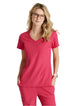 SKECHERS™ by Barco Dignity 1-Pocket Tuck-In Scrub Top-Vibrance Pink