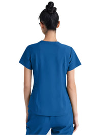 Grey's Anatomy™ Evolve by Barco Rhythm 2-Pocket CICLO® Scrub Top-Royal