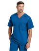 Grey's Anatomy Stretch™ by Barco Murphy 2-Pocket V-Neck Scrub Top-New Royal