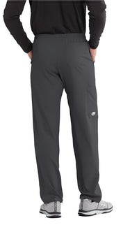 SKECHERS™ by barco Structure 4-Pockets Zip-Fly Scrub Pant-Pewter