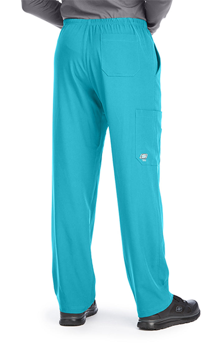 SKECHERS™ by barco Structure 4-Pockets Zip-Fly Scrub - New Torquoise