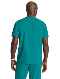 Barco One™ by Barco Velocity 2-Pocket V-Neck Scrub Top-Teal