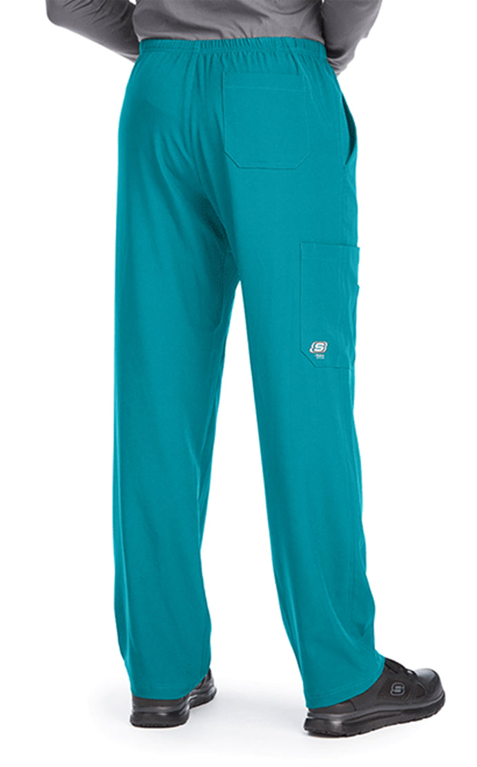 SKECHERS™ by barco Structure 4-Pockets Zip-Fly Scrub - Teal