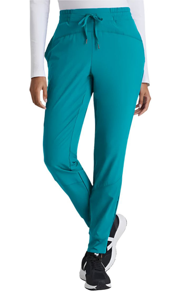 Barco One™ by Barco Boost 3-Pocket Mid-Rise Jogger Scrub Pant-Teal