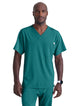 SKECHERS™ by Barco Structure 1-Pocket V-Neck Scrub Top-Teal