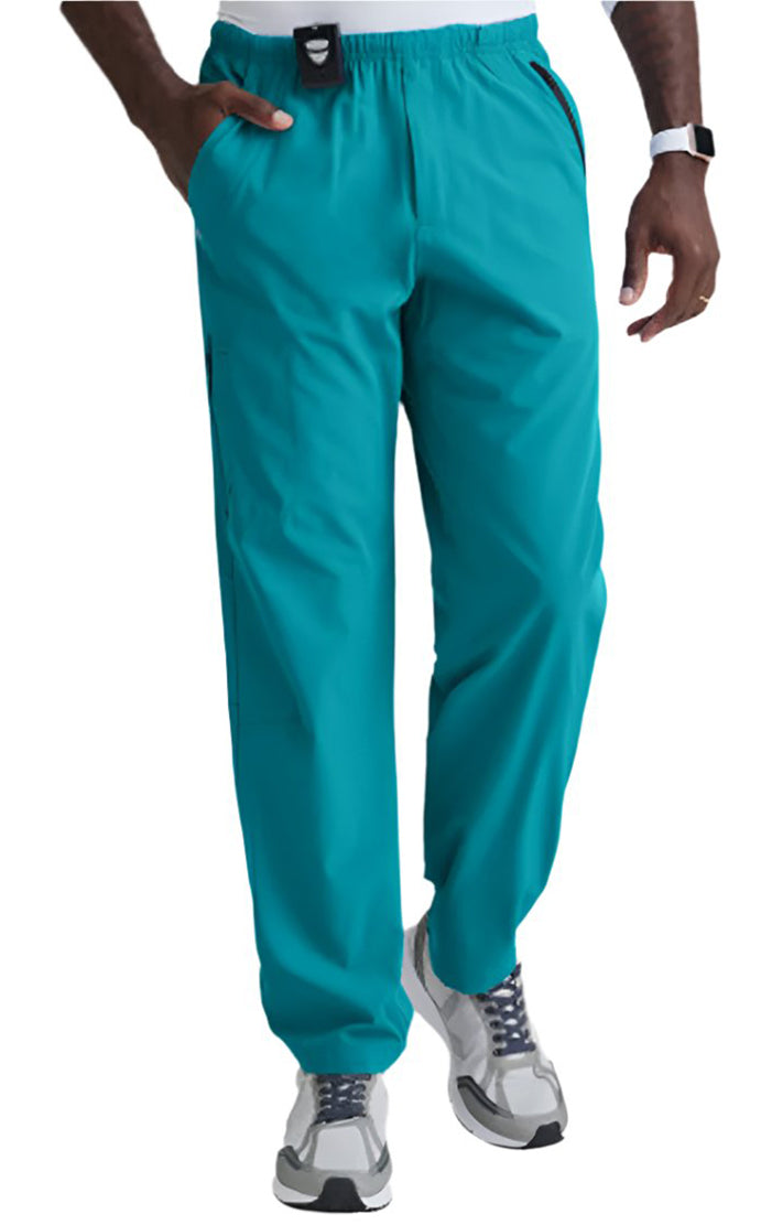 Barco One™ by Barco Amplify 7-Pocket Zip-Fly Scrub Pant-Teal