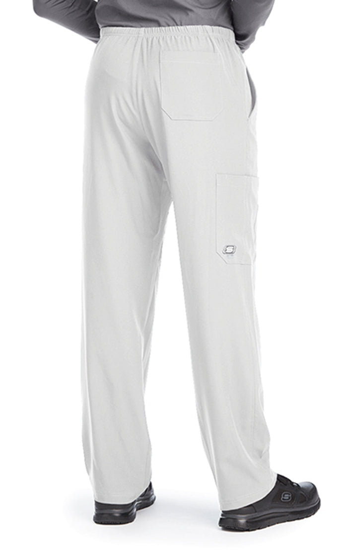 SKECHERS™ by barco Structure 4-Pockets Zip-Fly Scrub - White