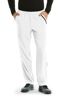 Barco One™ by Barco Amplify 7-Pocket Zip-Fly Scrub Pant-White