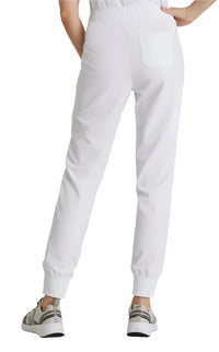 Barco Unify™ by Barco UNION 5-POCKET MID-RISE JOGGER SCRUB PANT-White