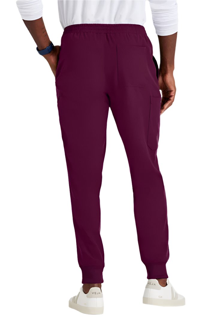 Barco Unify™ by Barco RALLY 6-POCKET JOGGER SCRUB PANT-Wine