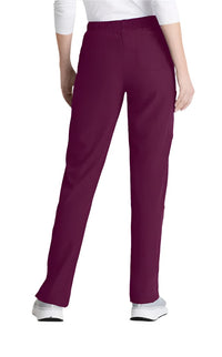 Skechers™ Vitality by Barco Charge 4 Pocket Mid-Rise Tapered Leg Scrub Pant - Wine