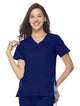 Maevn Women's "Blossom" Scrub Top 1102 Navy