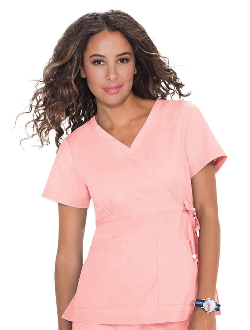 Koi Katelyn Scrub Top Blush