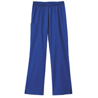 Fundamentals Ladies Cargo Pocket Scrub Pant Galaxy Blue