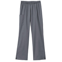 Fundamentals Ladies Cargo Pocket Scrub Pant Pewter