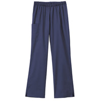 Fundamentals Ladies Cargo Pocket Scrub Pant Navy