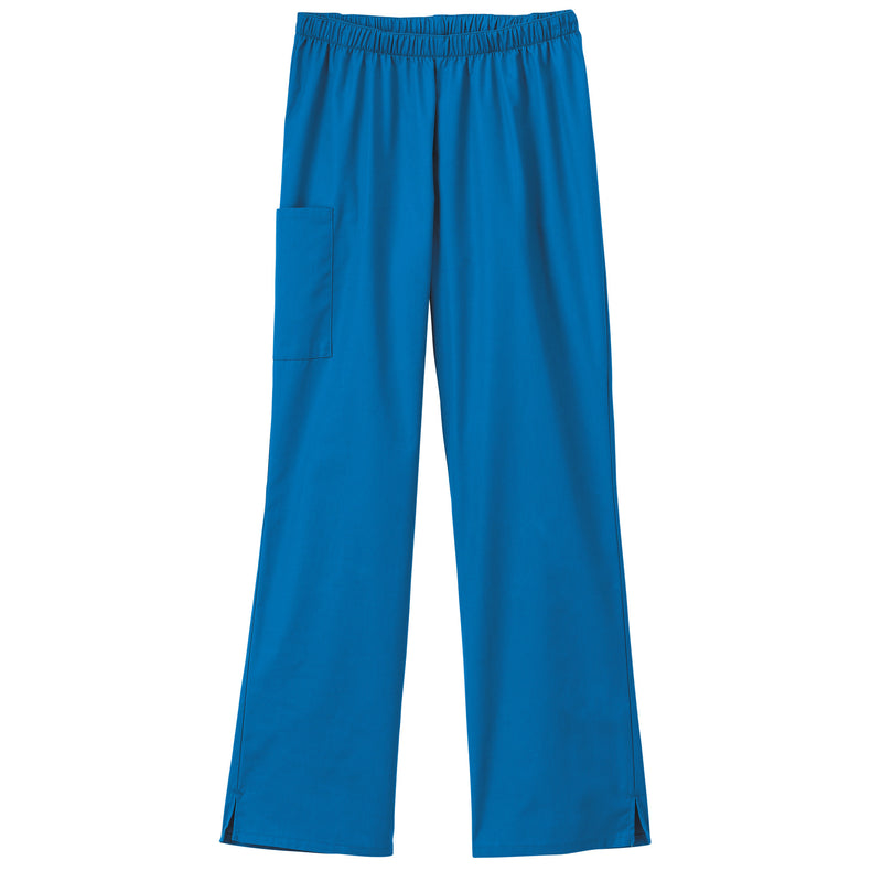 Fundamentals Ladies Cargo Pocket Scrub Pant Royal Blue