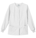 Fundamentals Women's 28" Warm-Up Jacket White