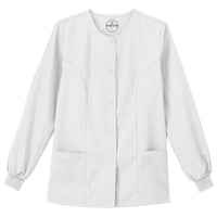 Fundamentals Women's 28" Warm-Up Jacket White