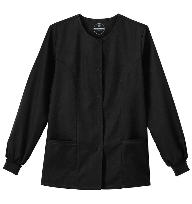Fundamentals Women's 28" Warm-Up Jacket Black