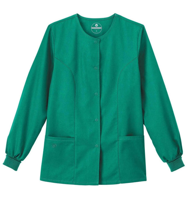 Fundamentals Women's 28" Warm-Up Jacket Hunter Green