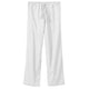 Fundamentals Unisex Drawstring w/ Elastic Back Scrub Pant White