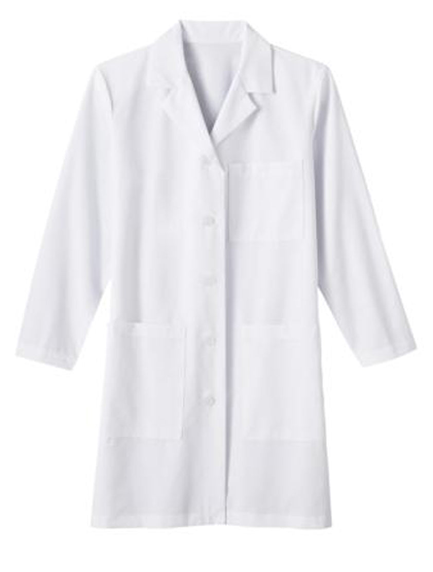 Meta 37" Ladies Labcoat - Front