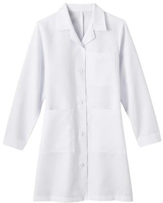 Meta 37" Ladies Labcoat - Front