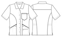 Kentaur Ladies V-Neck Functional Shirt Sketch