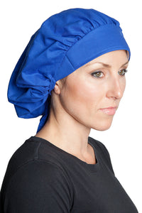 Fiumara Apparel Bouffant Cap Blue