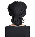 Fiumara Apparel Bouffant Cap Black Back Tied