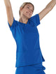 Jockey Scrubs Women's True Fit Crossover V-Neck Top - Main Image Royal