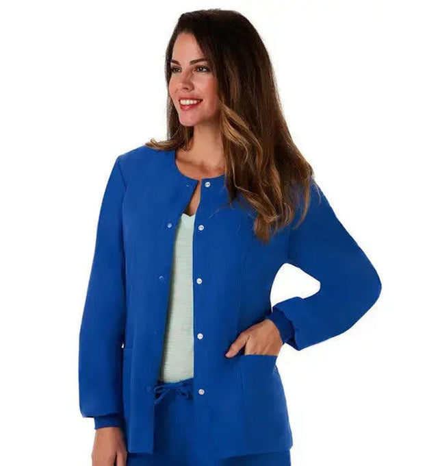 Jockey Classic Ladies 28" Round Neckline Jacket Royal Blue Main