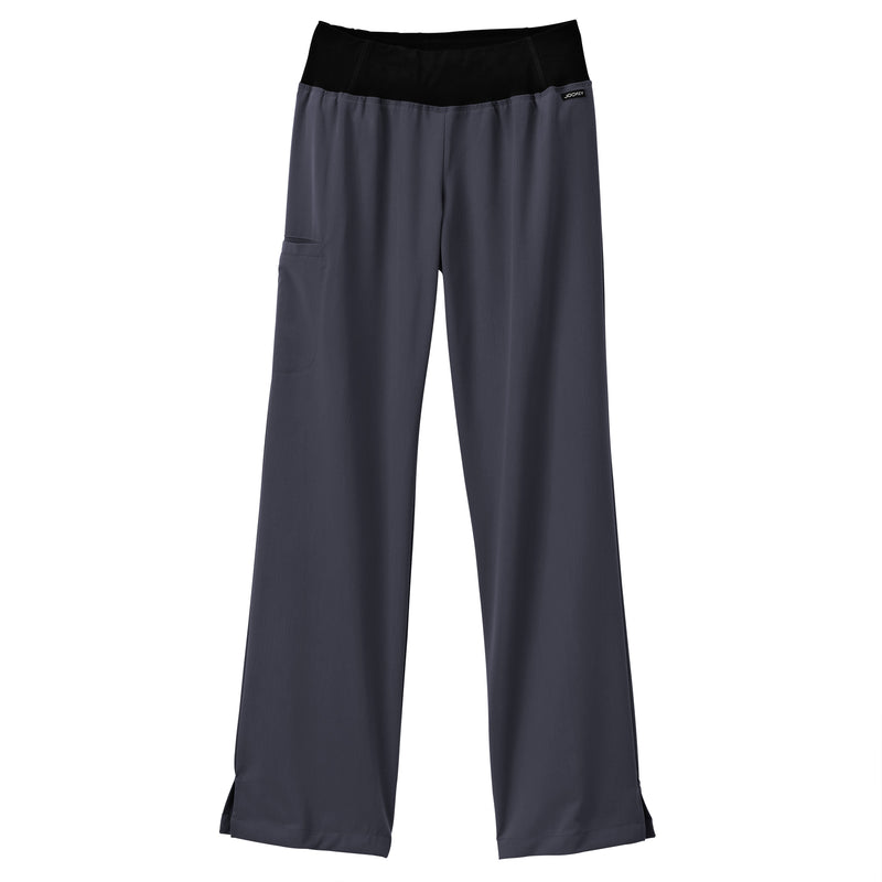 Jockey Ladies Soft Comfort Yoga Pant- Front Charcoal