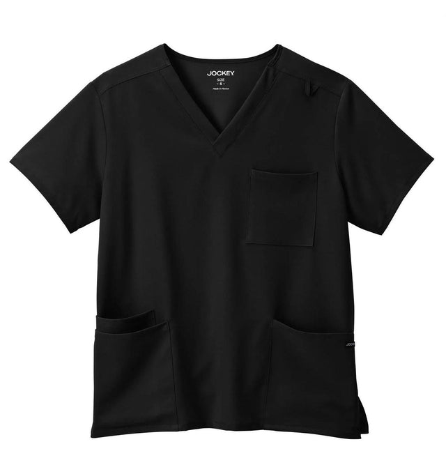 Jockey Unisex Four Pocket Top- Front Image Black