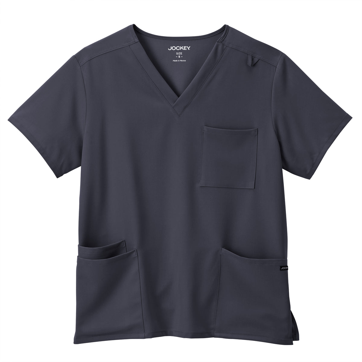 Jockey Unisex Four Pocket Top-Front Image Charcoal