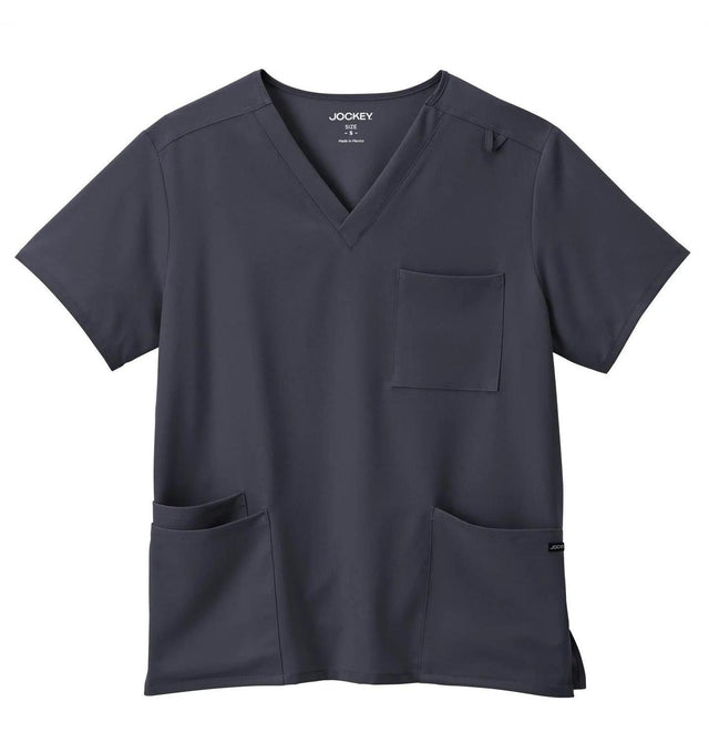 Jockey Unisex Four Pocket Top-Front Image Charcoal