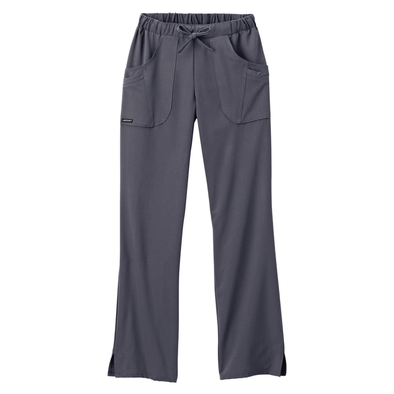 Jockey Ladies Extreme Comfy Pant in Petite & Tall Sizing - Front Charcoal