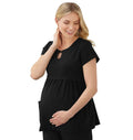 Jockey Scrubs Women's Empire Waist Maternity Top - Main Image Black