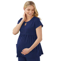 Jockey Scrubs Women's Empire Waist Maternity Top - Main Image New Navy