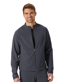 Jockey Unisex Warm Up Jacket-Main Image (Charcoal)