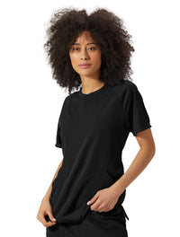 Jockey Ladies Comfort Crew Top - Main Image Black