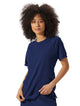 Jockey Ladies Comfort Crew Top - Main Image New Navy